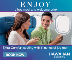 Hawaiian Airlines Free Meal