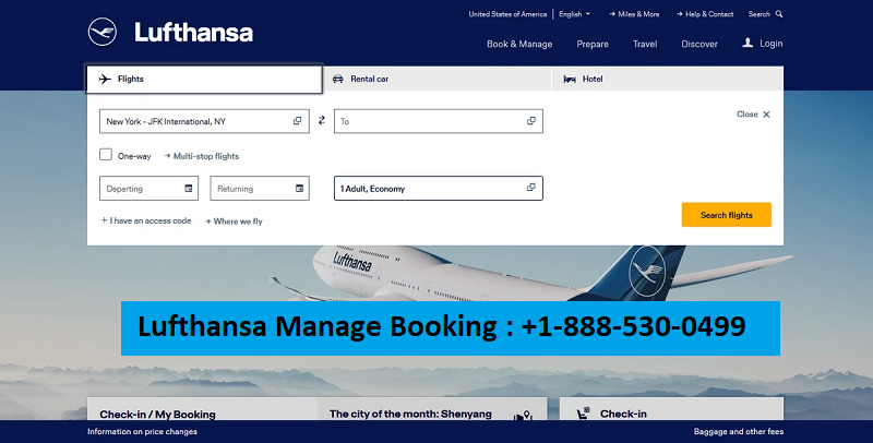 Lufthansa Airlines Manage Booking +1-860-590-8822 Seat ...