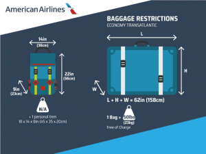 american airlines bag rules